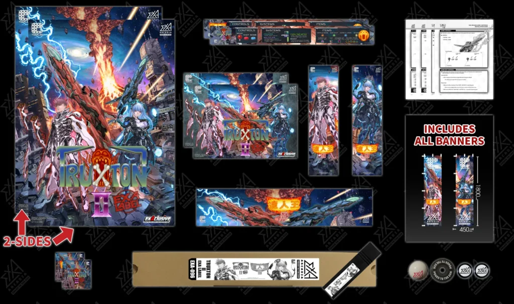 TRUXTON II EXA LABEL <br>COMPLETE LIMITED EDITION product content image 2
